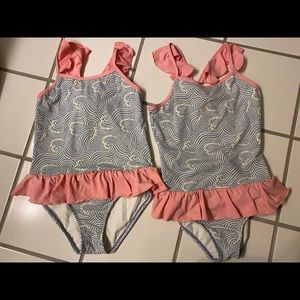 TBBC Wilmington waves bathing suit sizes 6 & 8